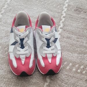 Kids' New Balance Red and White Sneakers
